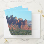 Coffee Pot Rock I in Sedona Arizona Pocket Folder