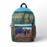 Coffee Pot Rock I in Sedona Arizona Printed Backpack