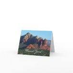 Coffee Pot Rock I in Sedona Arizona Thank You Card