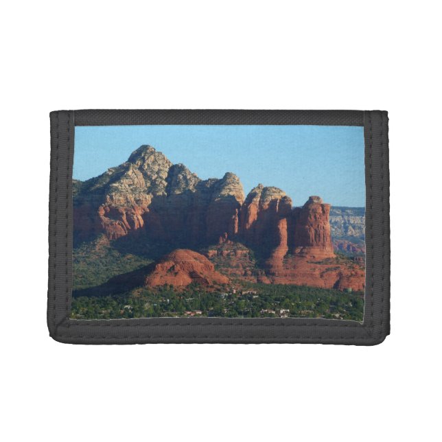 Coffee Pot Rock I in Sedona Arizona Trifold Wallet (Front)