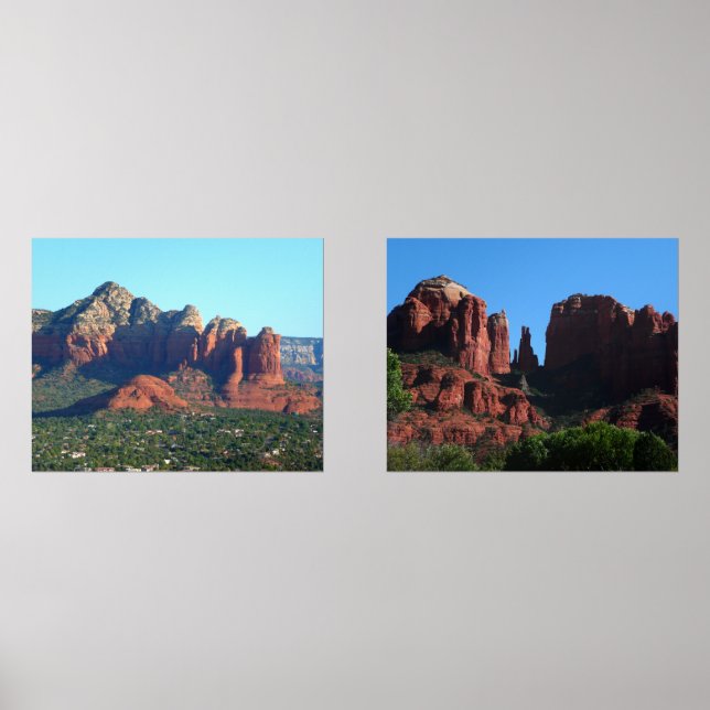 Coffee Pot Rock I in Sedona Arizona Wall Art Sets (Front)