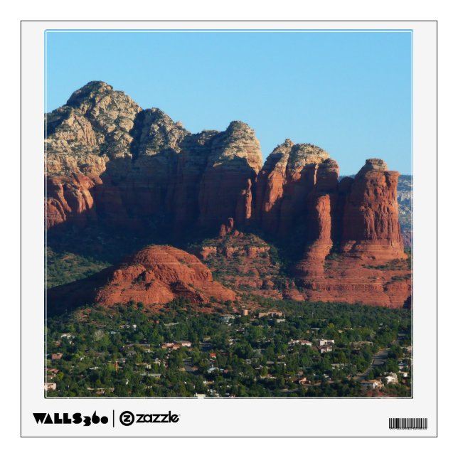 Coffee Pot Rock I in Sedona Arizona Wall Sticker (Front)