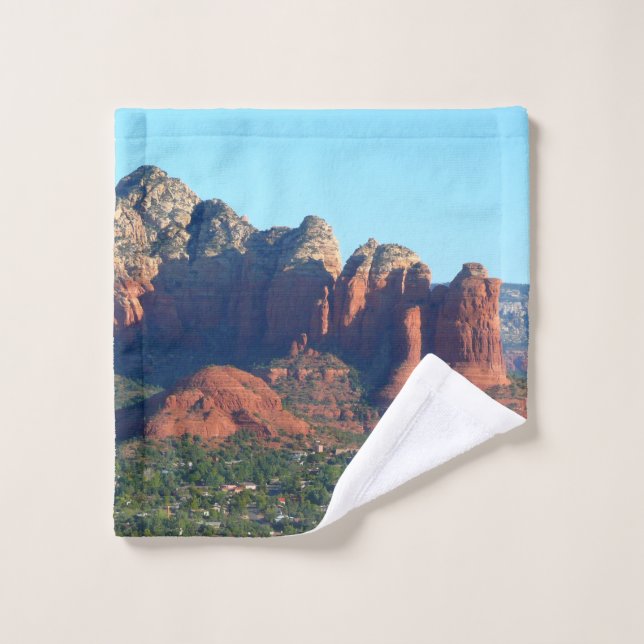Coffee Pot Rock I in Sedona Arizona Wash Cloth (Wash Cloth)