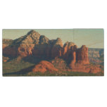 Coffee Pot Rock I in Sedona Arizona Wood Flash Drive