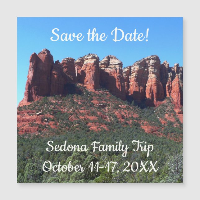 Coffee Pot Rock II in Sedona Arizona (Front)