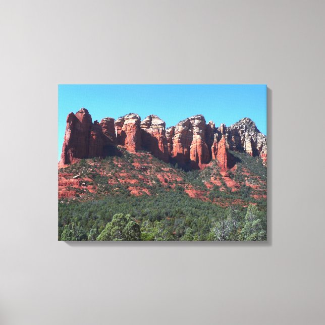 Coffee Pot Rock II in Sedona Arizona Canvas Print (Front)