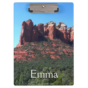 Coffee Pot Rock II in Sedona Arizona Clipboard