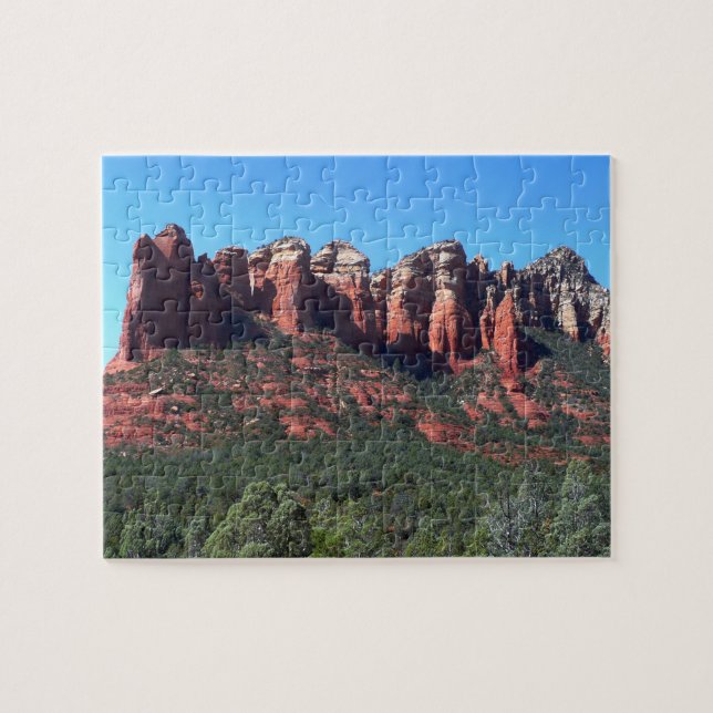Coffee Pot Rock II in Sedona Arizona Jigsaw Puzzle (Horizontal)
