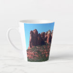Coffee Pot Rock II in Sedona Arizona Latte Mug
