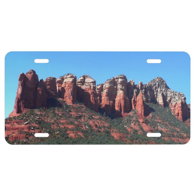 Coffee Pot Rock II in Sedona Arizona License Plate (Front)