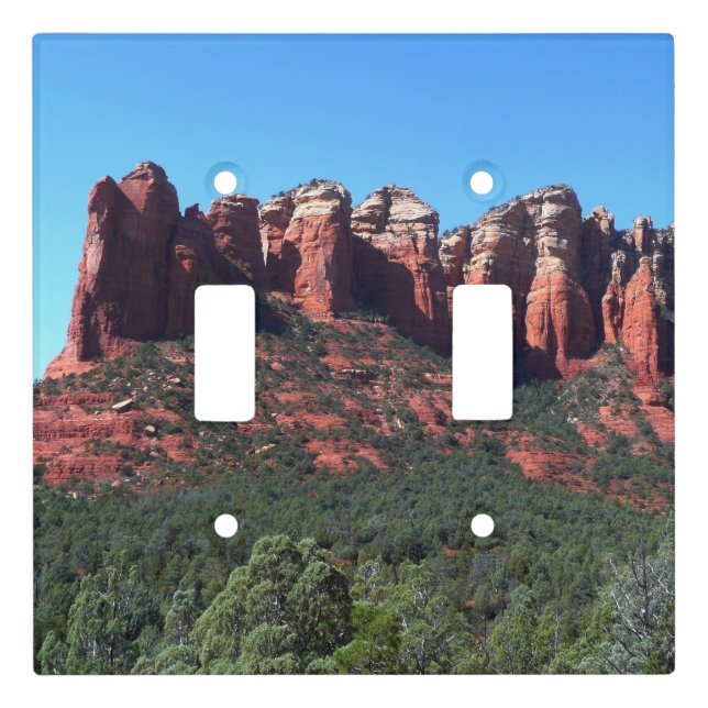 Coffee Pot Rock II in Sedona Arizona Light Switch Cover (Front)