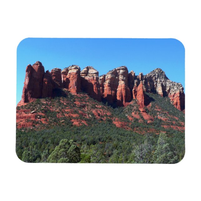 Coffee Pot Rock II in Sedona Arizona Magnet (Horizontal)