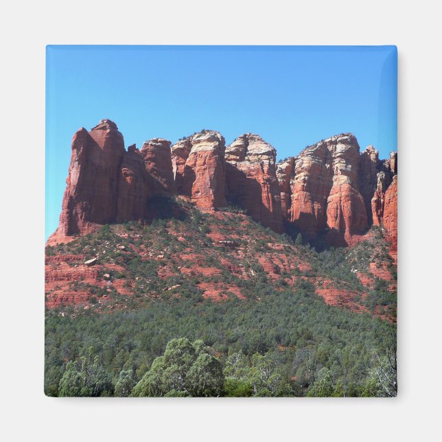 Coffee Pot Rock II in Sedona Arizona Magnet (Front)