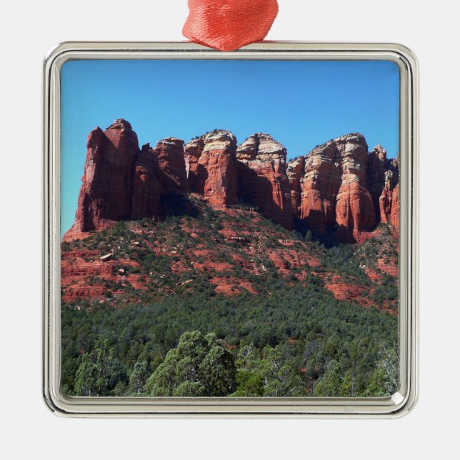 Coffee Pot Rock II in Sedona Arizona Metal Ornament (Front)