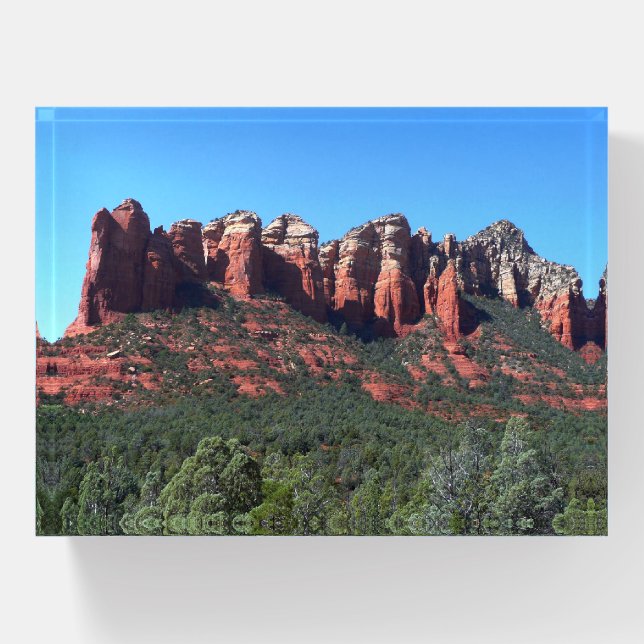 Coffee Pot Rock II in Sedona Arizona Paperweight (Front)