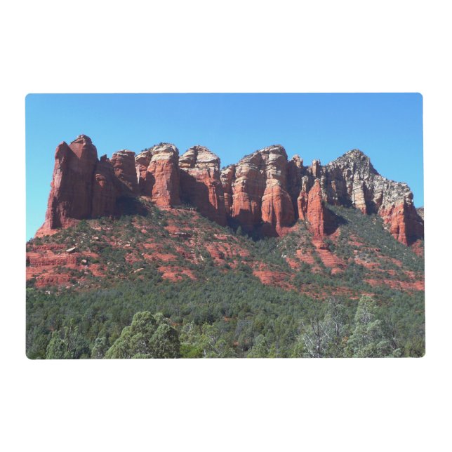 Coffee Pot Rock II in Sedona Arizona Placemat (Front)