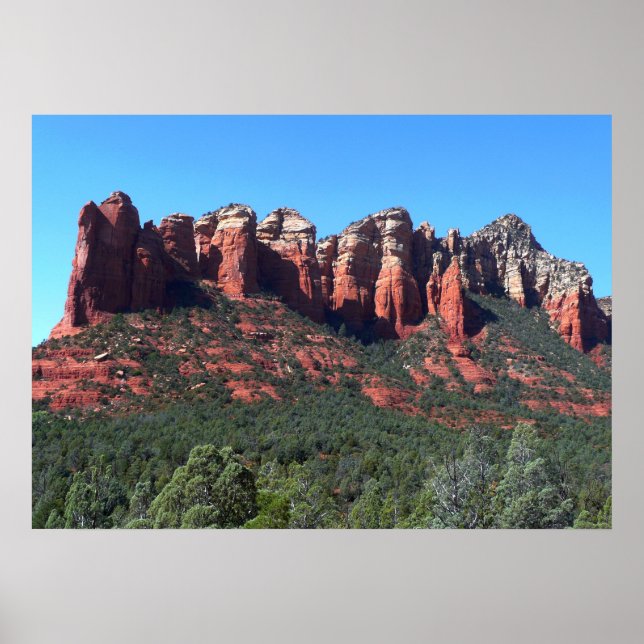 Coffee Pot Rock II in Sedona Arizona Poster (Front)