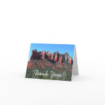 Coffee Pot Rock II in Sedona Arizona Thank You Card
