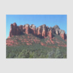 Coffee Pot Rock II in Sedona Arizona Tissue Paper