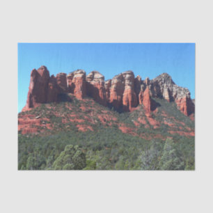 Coffee Pot Rock II in Sedona Arizona Tissue Paper