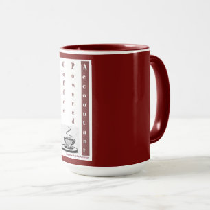 "Coffee Powered Accountant" Mug