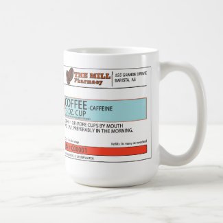 Coffee Prescription Mug -15 oz.