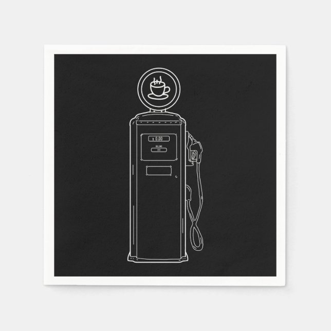 Coffee Pump Napkins (Front)