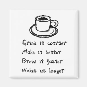 Coffee Punk Magnet