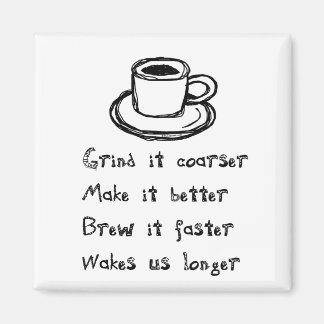 Coffee Punk Magnet