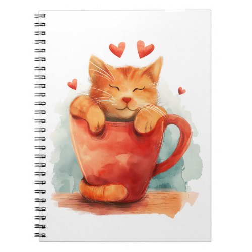 Coffee Purrfection Notebook