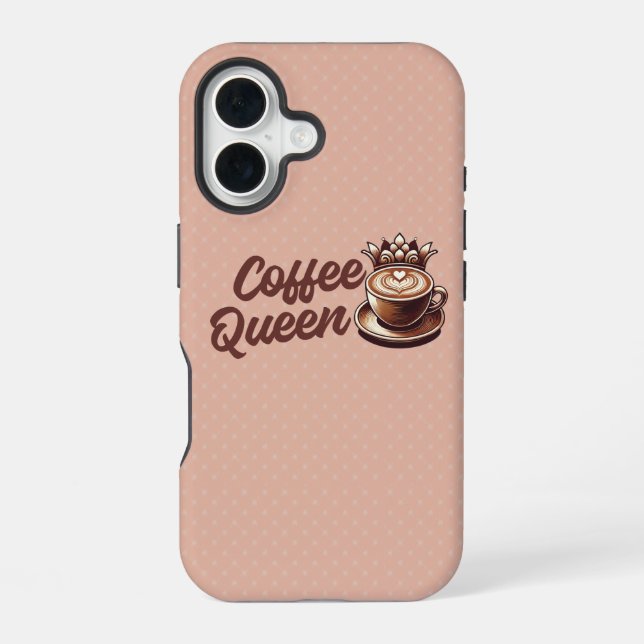 Coffee Queen Iphone Case (Back)