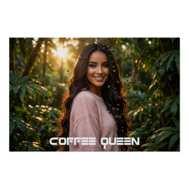 COFFEE QUEEN POSTER (Front)