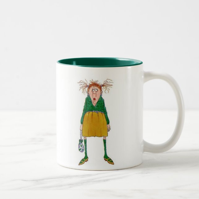 Coffee! Quick! Please! Two-Tone Coffee Mug (Right)