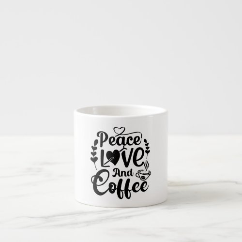 Coffee Quote Element Espresso Cup
