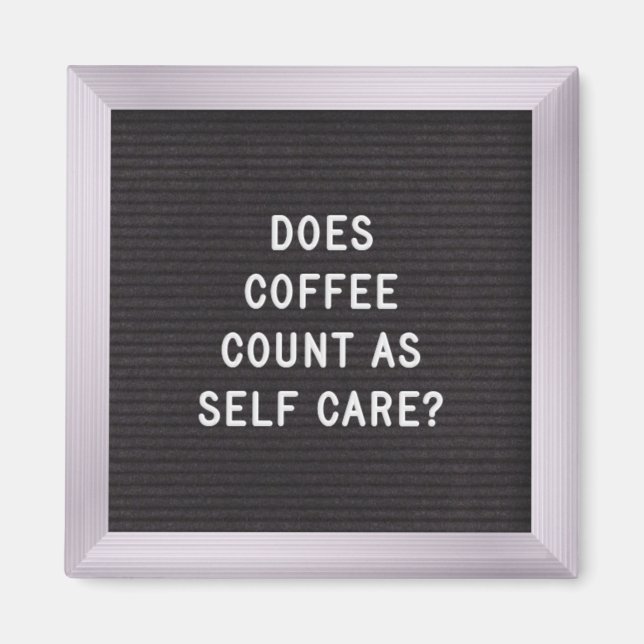 Coffee Quote - Letter board magnet 3.2 (Front)