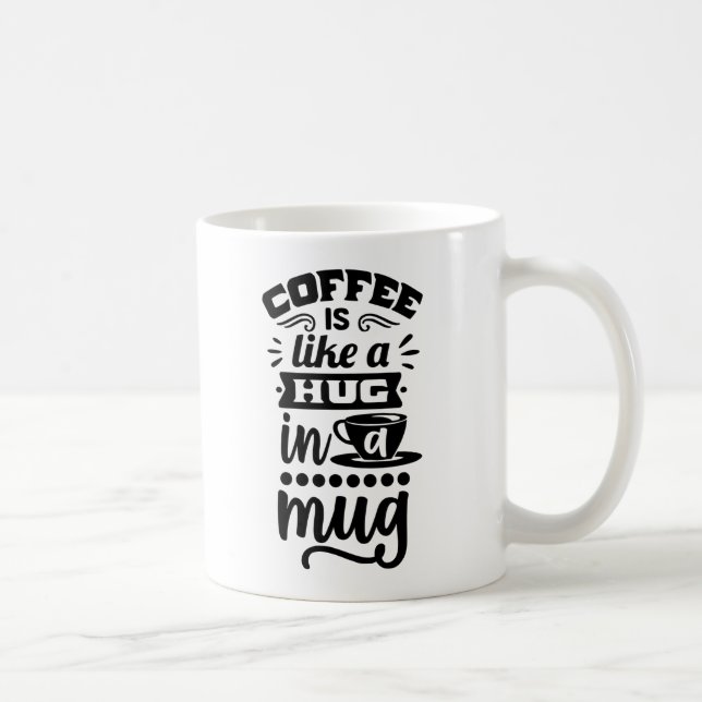 Coffee quote mug (Right)