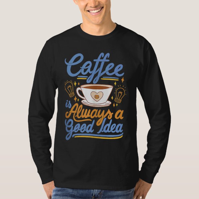 Coffee Quotes Flat Lettering Tank Top (Front)