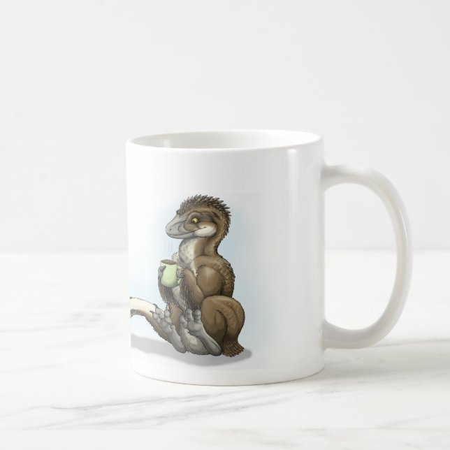 Coffee Raptor Mug (Right)