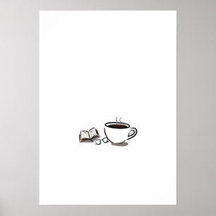 Coffee & Reading Moment Poster