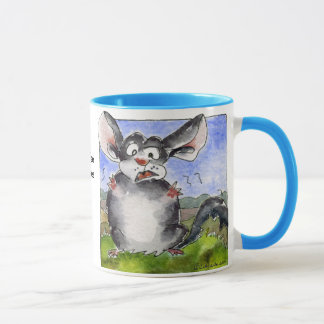 Coffee Relaxes Me! Funny Cartoon Mug