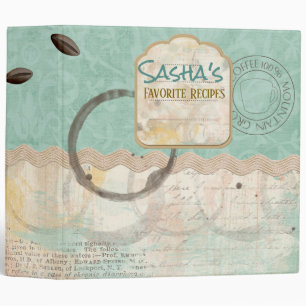 Coffee Rings Recipe Binder