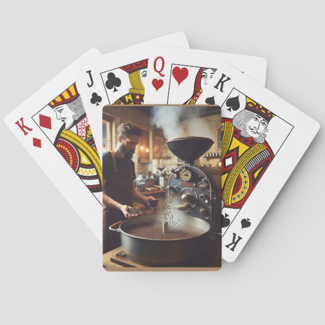 Coffee Roaster Poker Cards (Back)