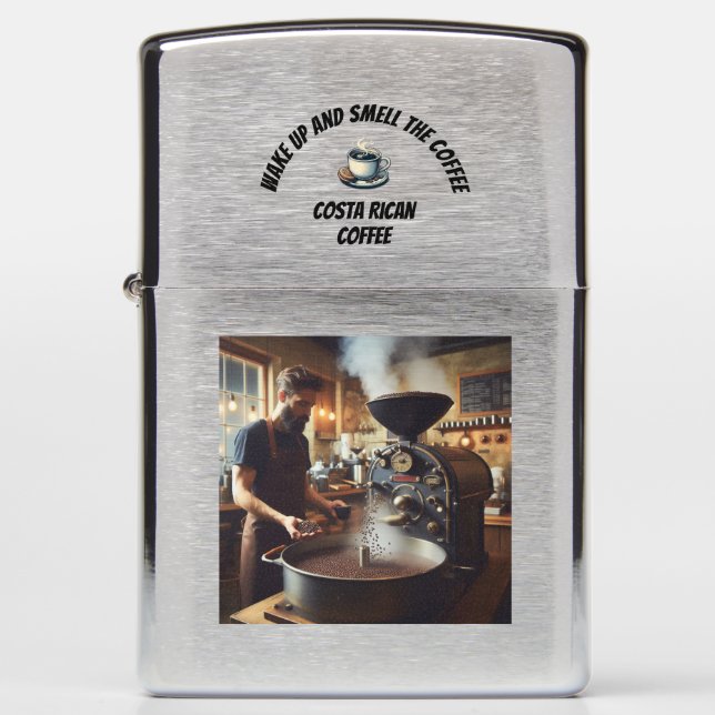 Coffee Roaster Zippo Lighter (Front)