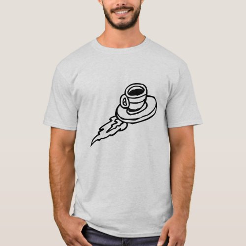 Coffee Rocket T_Shirt