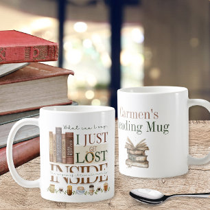 Coffee Romance Book Lovers Custom Tropes Mug