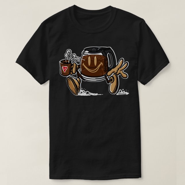 Coffee Run T-Shirt (Design Front)