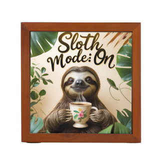 Coffee Rush Desk Organizer