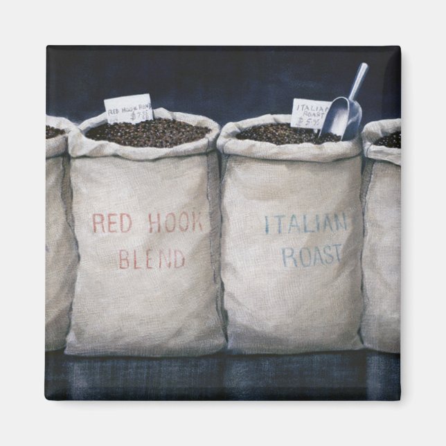 Coffee Sacks 1990 Magnet (Front)