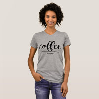 Coffee Save Lives T-Shirt