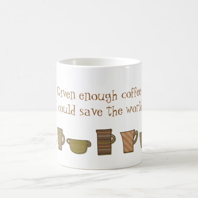 Coffee Save World Mug (Center)